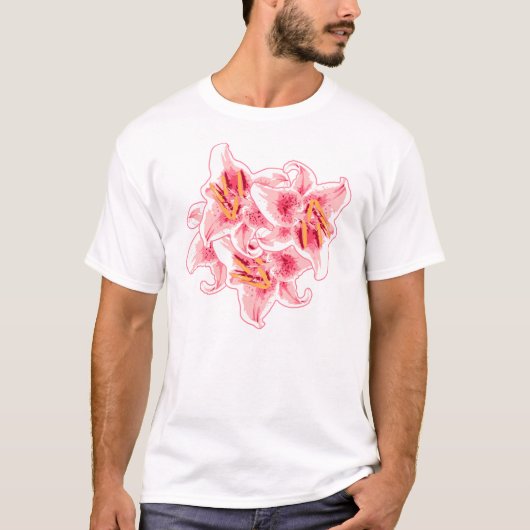 サルガザユリ Tシャツ (正面)