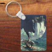 サルガソ海の死神とタイタニックの沈下 キーホルダー (正面)