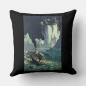 サルガソ海の死神とタイタニックの沈下 クッション (裏面)
