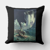 サルガソ海の死神とタイタニックの沈下 クッション (正面)