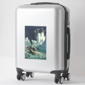 サルガソ海の死神とタイタニックの沈下 シール (スーツケース)
