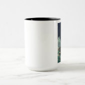 サルガソ海の死神とタイタニックの沈下 マグカップ (中央)