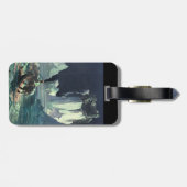 サルガソ海の死神とタイタニックの沈下 ラゲッジタグ (裏面横)