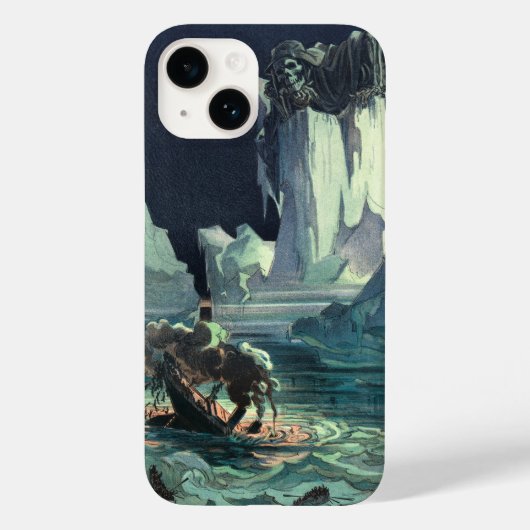 サルガソ海の死神とタイタニックの沈下 Case-Mate iPhoneケース (裏面)