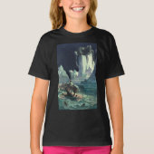 サルガソ海の死神とタイタニックの沈下 Tシャツ (正面)