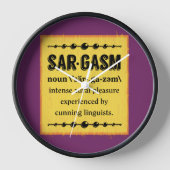 サルガム 壁時計 (正面)