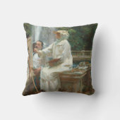 サルガントによるイタリア、フラスカティのトルロニア邸の噴水 クッション (裏面)