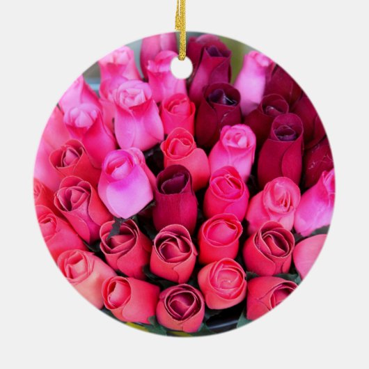 サルガーリリーとローブーケのオーナメント セラミックオーナメント (裏面)