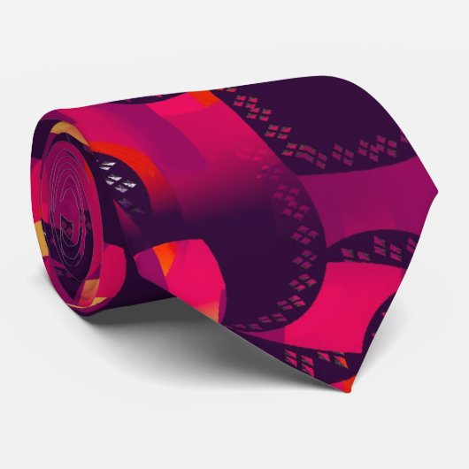 サルキアジ抽象芸術テキスタイルアートファッションネクタイ ネクタイ (ロール)