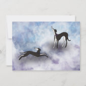 サルキグレイハウンド天国 ノートカード (正面)