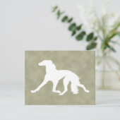 サルキシルエット 招待状 (スタンド正面)