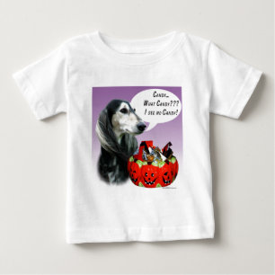 サルキハロウィーンキャンディ ベビーTシャツ