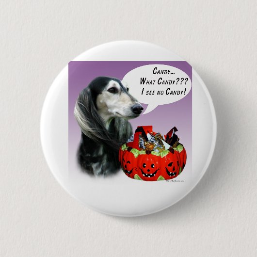 サルキハロウィーンキャンディ 缶バッジ (正面)