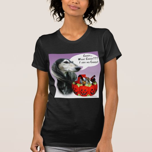 サルキハロウィーンキャンディ Tシャツ (正面)