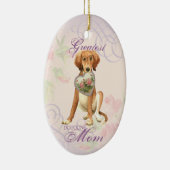サルキハートママセラミックオーナメント セラミックオーナメント (右)