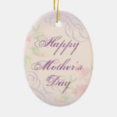 サルキハートママセラミックオーナメント セラミックオーナメント (裏面)