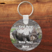 サルキングライノキーチェーン キーホルダー (正面)