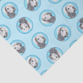 サルキ絵を描のシルバーフェザーズオリジナルドッグアート 薄葉紙 (詳細)