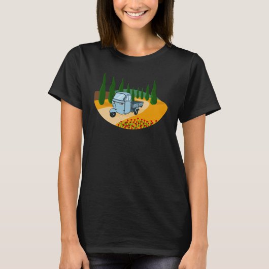 サルクラシックタスカニーイタリア Tシャツ (正面)