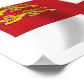 サルク国旗のポスタープリント ポスター (角)