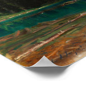 サルゲント – Lake O'Hara 1916 ポスター (角)