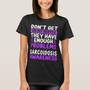 サルコイドーシスリボンサルコイドーシス認識度デー Tシャツ
