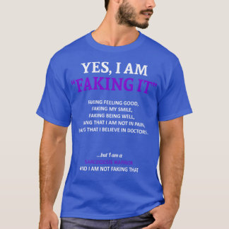 サルコイドーシス認識度私はこの家族でそれを偽造している Tシャツ