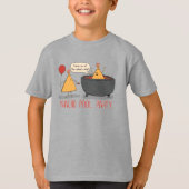 サルサのかわいく、おもしろいなNachoのプールを囲んでのパーティ Tシャツ (正面)