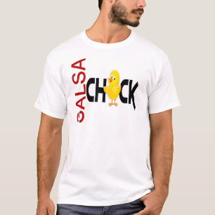 サルサのひよこ Tシャツ