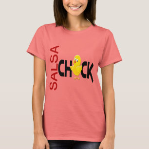 サルサのひよこ Tシャツ