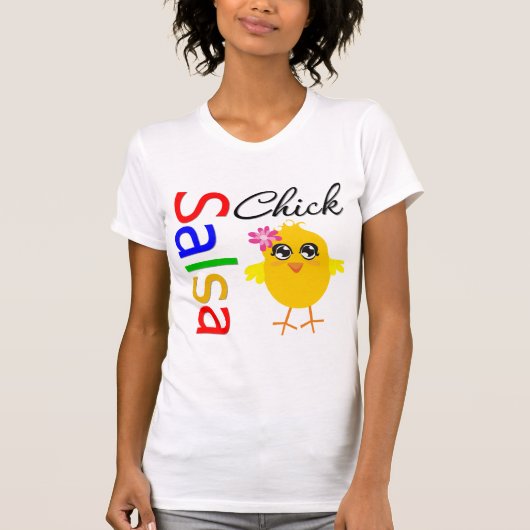 サルサのひよこ Tシャツ (正面)