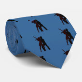 サルサのダンサーのシルエット ネクタイ (ロール)