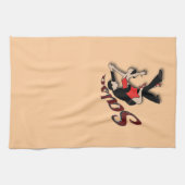 サルサのダンサー キッチンタオル (横)