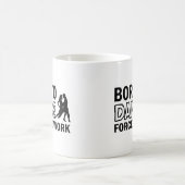 サルサのデザイン コーヒーマグカップ (中央)