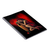 サルサの心拍のノート ノートブック (右側)