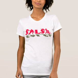サルサのTシャツ-サルサのダンスの恋人のための… Tシャツ