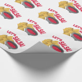 サルサを許可します ラッピングペーパー (角)