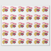 サルサを許可します ラッピングペーパー (フラット)