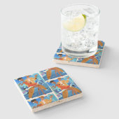 サルサソンクバノ ストーンコースター (横)