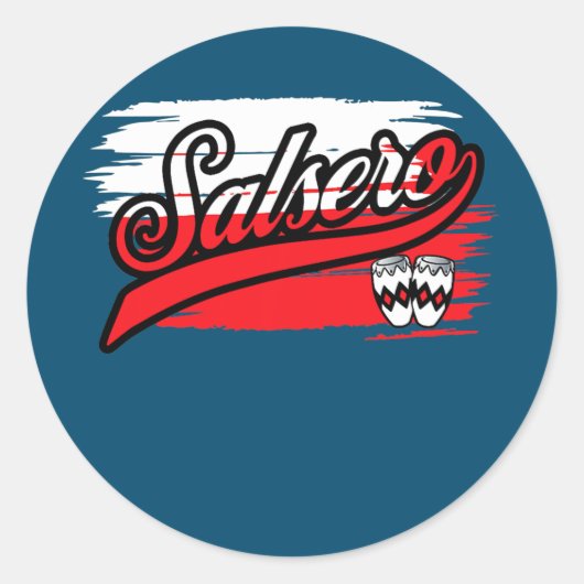 サルサダンサーサルセロポルスカサルサ ラウンドシール (正面)