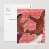 サルサダンサー ポストカード (正面/裏面)