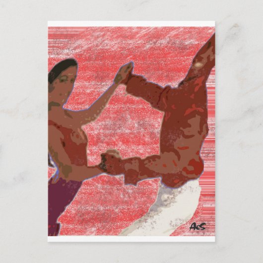 サルサダンサー ポストカード (正面)