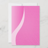 サルサダンスヒスパニックラテン踊り誕生日パーティー 招待状 (裏面)