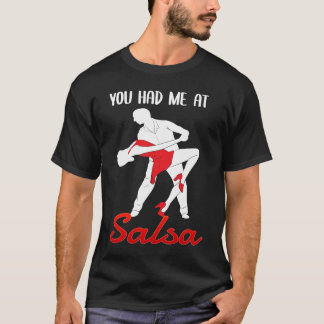 サルサダンス好きなダンサー Tシャツ
