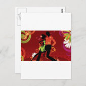 サルサダンス ポストカード (正面/裏面)