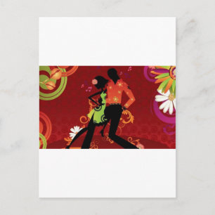 サルサダンス ポストカード