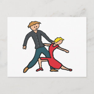 サルサダンス ポストカード