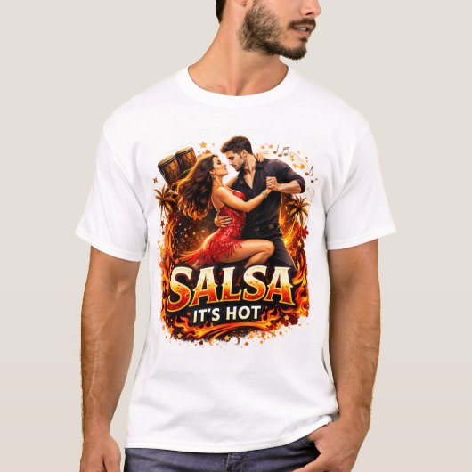 サルサダンス Tシャツ (正面)