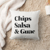 サルサチップスとグアク クッション (ブランケット)