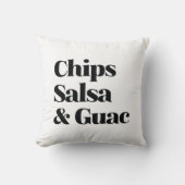サルサチップスとグアク クッション (正面)
